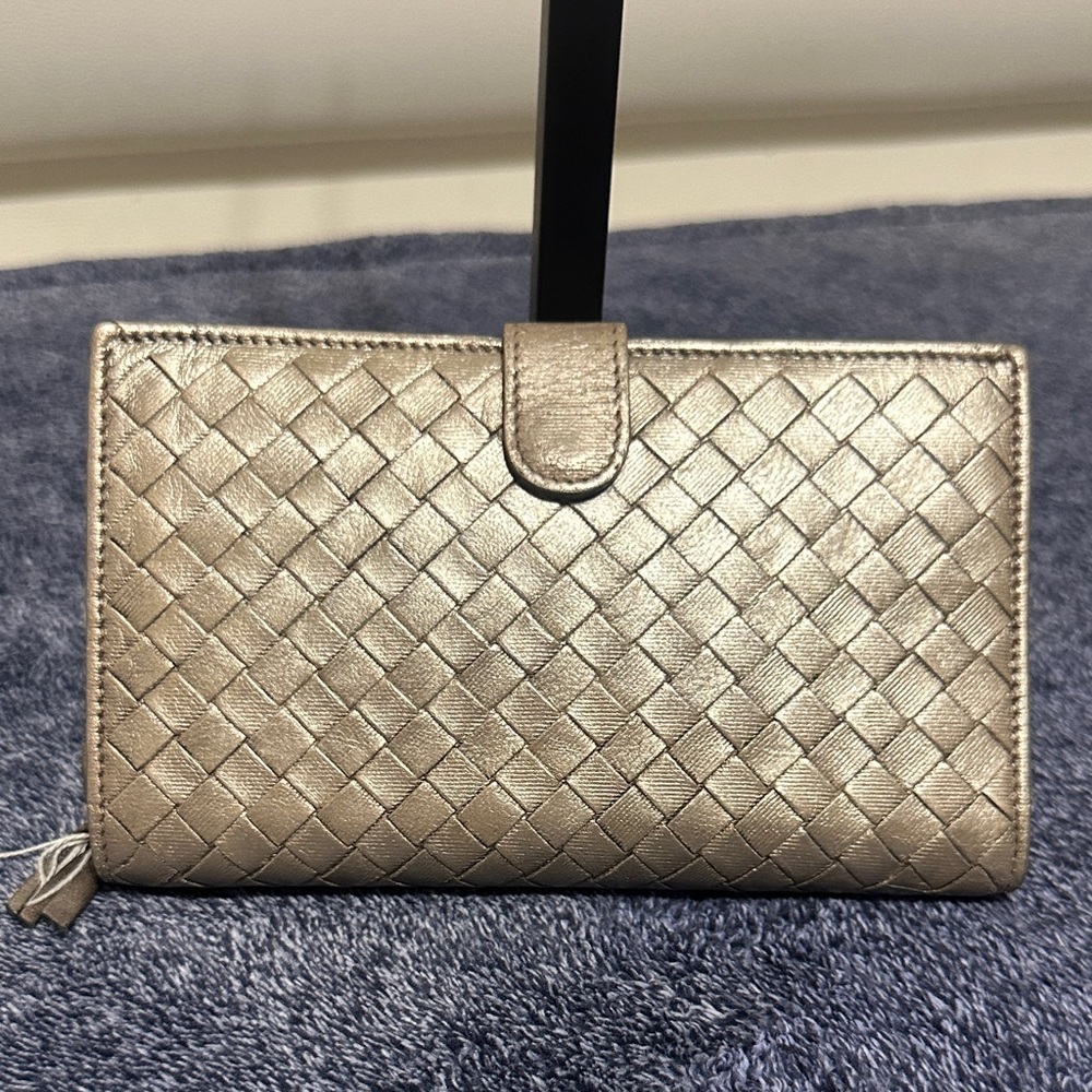Bottega Veneta Woven Leather Wallet